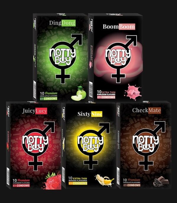 NottyBoy Honeymoon Multi Flavour Condoms