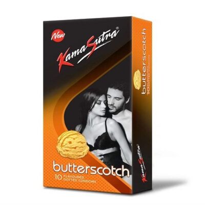 Kamasutra Butterscotch Flavour Condom