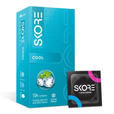 skore cool Mint Flavored Condom